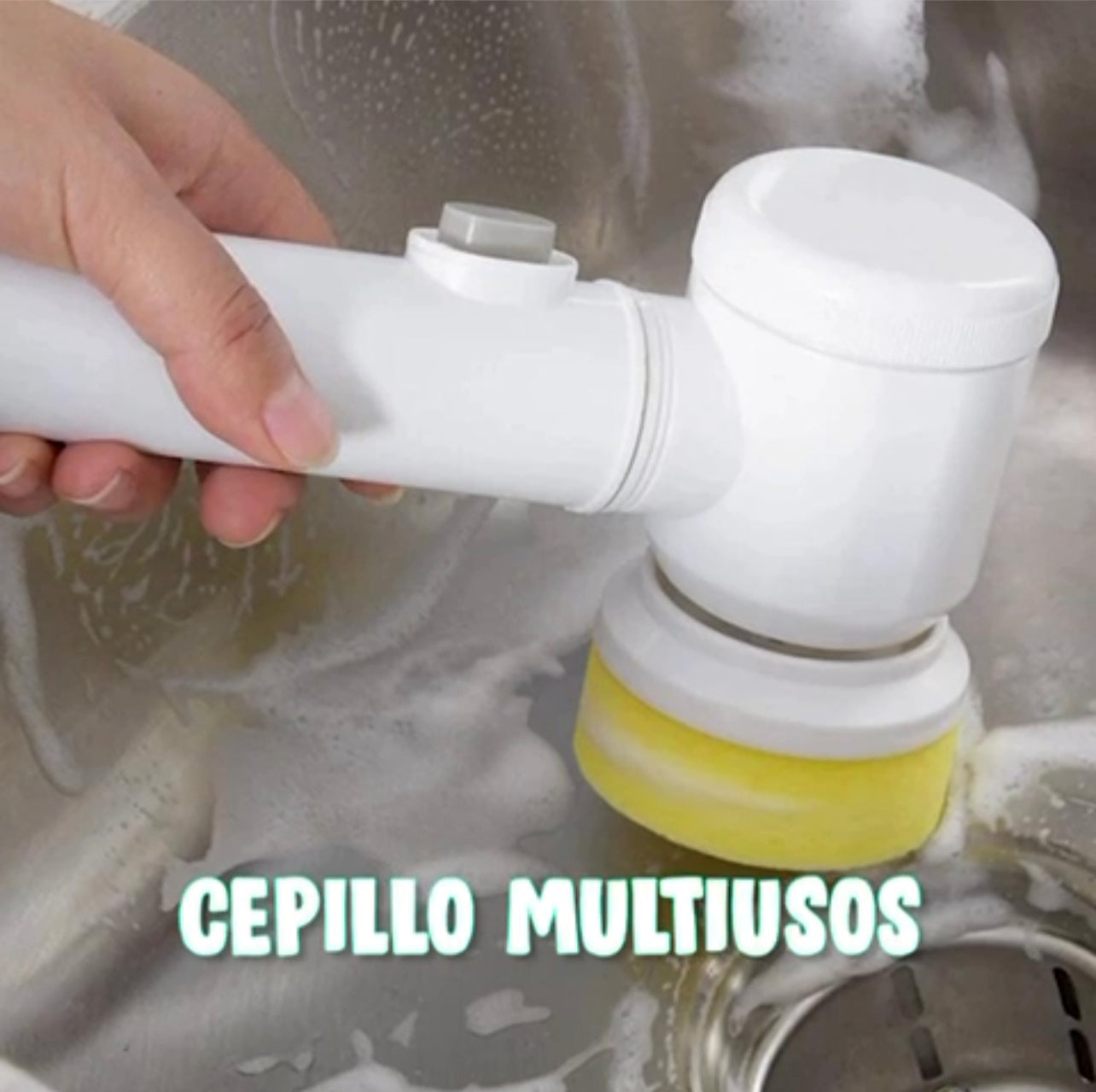 CEPILLO DE LIMPIEZA ELÉCTRICO MULTIUSOS 3 EN 1 CLEANPRO®